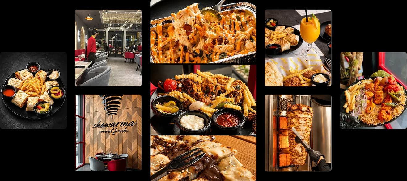 Shawarma Stop gallery collage